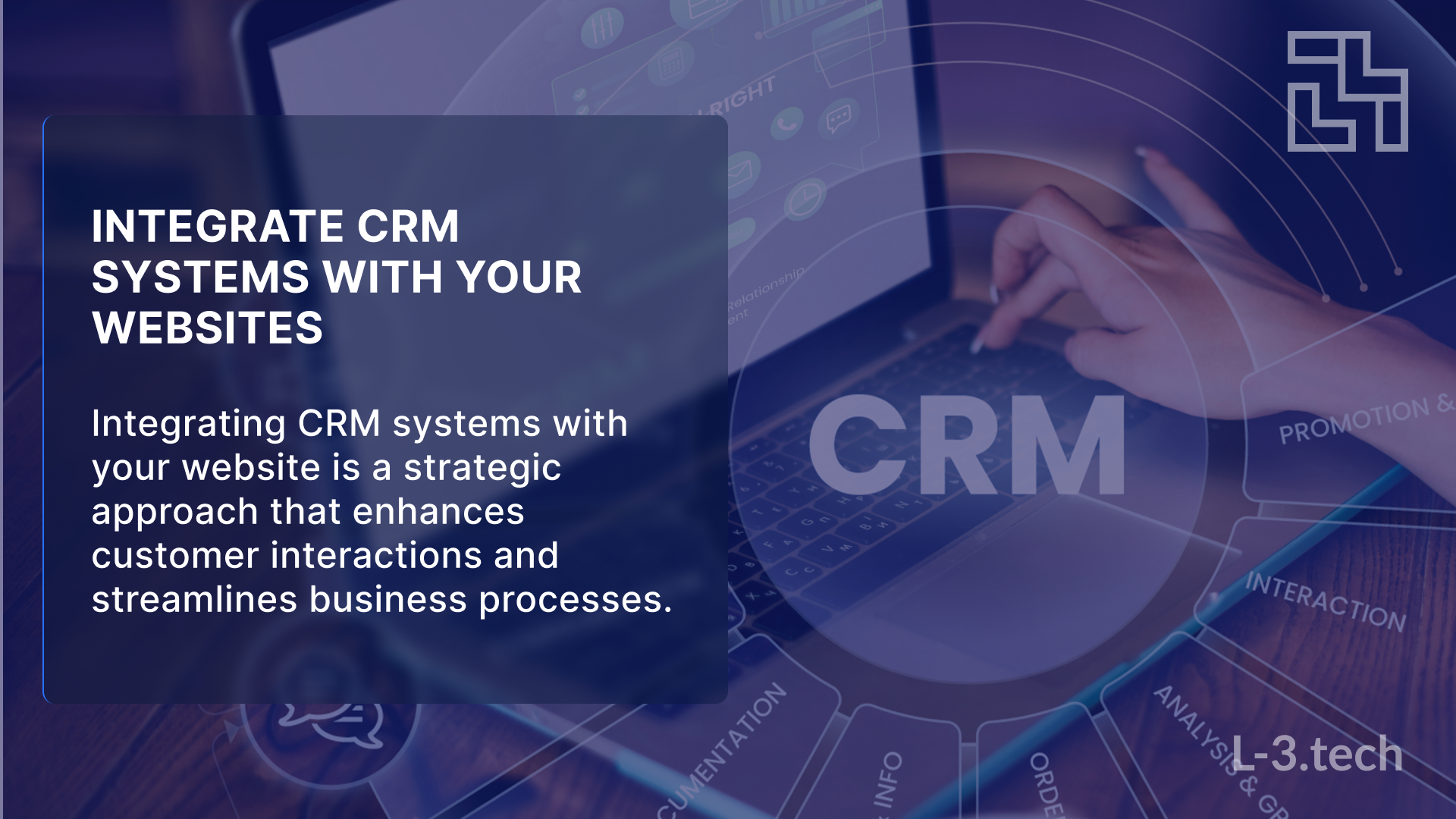 Integrate CRM Systems with Your Websites